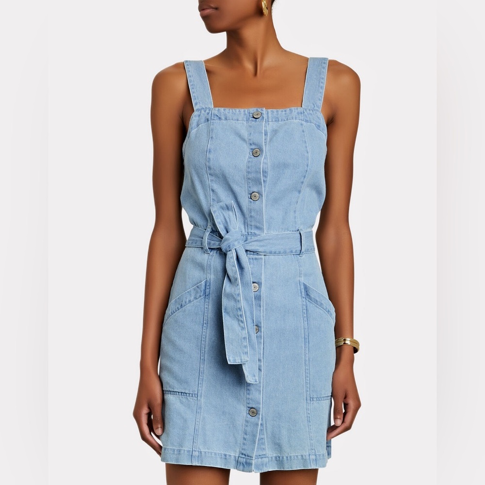 Rails Anita Denim Mini Dress Jumper- XL